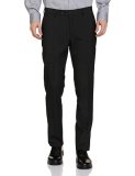 Arrow Men’S Structured Tapered Fit Polyester Formal Trouser