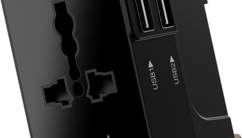 Boat 10 W Quick Charge 3 A Multi-Pin Wall Charger For Mobile(Carbon Black)