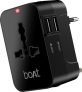Boat 10 W Quick Charge 3 A Multi-Pin Wall Charger For Mobile(Carbon Black)