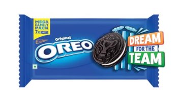 Cadbury Oreo Vanilla Flavour Creme Sandwich Biscuit Mega Family Pack, 876.75 G