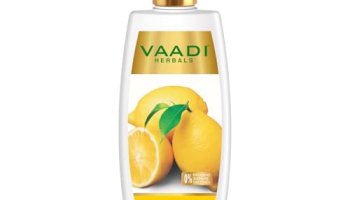 Vaadi Herbals Dandruff Defense Lemon Shampoo With Extract Of Tea Tree, 350Ml