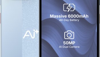 Ai+ Pulse 2 (Blue, 64 Gb)(4 Gb Ram)