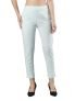 Femmora Comfortable Fit Solid Straight Pant, Breathable Cotton Fabric With Side Zip Button Closure, For Women, Pastel Blue, Pack Of 1
