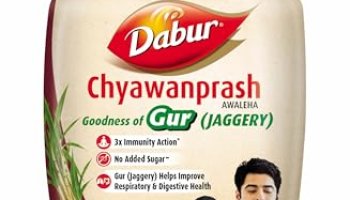 Dabur Chyawanprash Awaleha – 900G | With Goodness Of Gur (Jaggery)| 3X Immunity Action | No Added Sugar | Helps Improve Digestive & Respiratory Health | With Goodness Of 40+ Ayurvedic Herbs