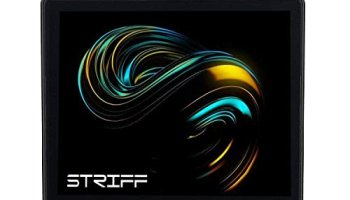 Striff Mpad Mouse Mat 230X190X3Mm Gaming Mouse Pad, Non-Slip Rubber Base, Waterproof Surface, Premium-Textured, Compatible With Laser And Optical Mice(Universe Black)