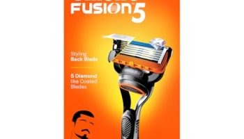 Gillette Fusion Manual Razor For Men With Styling Back Blade For Perfect Shave And Perfect Beard Shape
