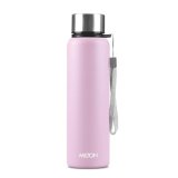 Milton Brim 1000 Stainless Steel Water Bottle 875 Ml, Single Walled, Isi Certified I Leak Proof Lid, Rust Proof I For School, Office, Gym I Purple