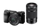Sony New Alpha Ilce-6100X (Previously Ilce-6100Y) With Upgraded Selp1650 (Ver 2) Power Zoom Lens + Sel55210 Lens | 24.2 Mp | Aps-C Sensor | Fast Auto Focus | Tiltable Lcd – Black
