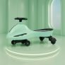 Kidsmate Drift Swing Car For Kids – Ride-On Toy With Pu Wheels, Non-Slip Pedals, And 360° Rotating Steering For Easy Navigate The Car For Ages 3 And Up -Sea Green