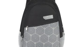 Lavie Sport Grid 21L Casual Backpack For Men & Women | Backpack For Boys & Girls