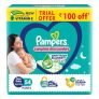 Pampers Complete Skin Comfort Pants, Anti-Rash Blanket, Lotion With Vitamin E & Aloe Vera, New Born/X-Small (Nb/Xs), 54 Count, Upto 5Kg
