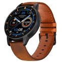 Vibez By Lifelong Emerald Men Smartwatch With Bluetooth Calling|Multiple Straps (Vbswm189, 1 Year Manufacturer Warranty, Black)