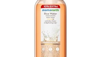 Mamaearth Rice Water Moisturizing Body Wash With Rice Water & Hydrating Lily Scent For Dewy Glass Skin – 275 Ml | Intensely Moisturizes |Long Lasting Fragrance |Deeply Cleanses |Gentle |All Skin Types