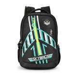 Skybags Casual Backpack 34L With 3 Spacious Compartments, Front Pocket & Built To Last Shoulder Strap | Black | Riddle