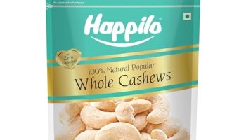 Happilo Natural Popular Cashews 400G Value Pack | Dry Fruits, Kaju, Healthy Snacks | Unsalted Cashew Nuts | Crunchy, Nutritious & Delicious Nuts | Rich In Protein, Magnesium & Phosphorus