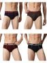 Lux Classic Men’S Brief – Value Pack | 100% Cotton V Shape Underwear | Comfortable Lux Brief Pack Of 4 (Color May Vary) O/E-80Cm