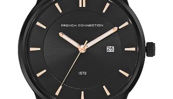 French Connection Spring-Summer 2023 Analog Black Dial Men’S Watch-Fcn00057D