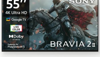 Sony Bravia 2 Ii 138.8 Cm (55 Inch) Ultra Hd (4K) Led Smart Google Tv 2025 Edition(K-55S25Em2)