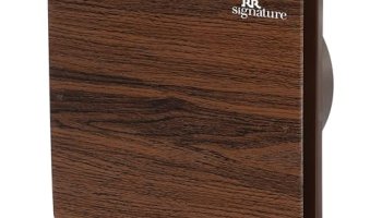 Rr Signature Vento Fresh Luxura 150 Mm Exhaust Fan For Kitchen, Bathroom | Silent, Compact Design, Easy Install | Thermal Fuse | High Speed 100% Powerful Copper Motor | 2 Year Warranty [Wood Finish]
