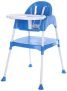 Little Tribe Multifuction Kids High Chair(Blue, White)