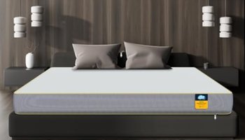 Centuary Mattresses Sleepables 6-Inch Single Size Orthopedic Memory Foam Back Support Pressure Relieving Roll Pack High Resilience (Hr) Foam Mattress | 10 Years Warranty | (78X36X6)