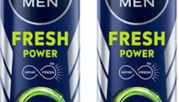 Nivea Fresh Power Deo Spray, 48H Derma Odour Protection With Citrus, Musk, Spice Body Spray  –  For Men(300 Ml, Pack Of 2)
