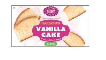 Karachi Bakery Vanilla Cake, 200 Gram