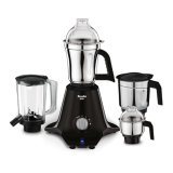 Preethi Boltz Mixer Grinder For Kitchen | 4 Jars 1000 Watts Mixie| 3 Stainless Steel Jar & 1 Blender Jar For Milkshake,Smoothie,Puree – Black (Mg-288)