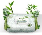 Beco Bamboo Aloe Vera Wet Wipes, 25 Pulls Each, 100% Natural & Eco-Friendly(25 Wipes)