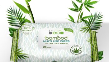 Beco Bamboo Aloe Vera Wet Wipes, 25 Pulls Each, 100% Natural & Eco-Friendly(25 Wipes)