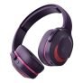 Boat Rockerz 425 Bluetooth Headphones Wireless On Ear Headphones Signature Sound, Enx Tech, Asap Charge, 25H Playtime, Bluetooth Headphones V5.2, Dual Pairing With Mic(Techno Purple)