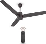 Havells Fab|Remote Controlled|Low Noise|Upto 65% Energy Saving|Reverse Mode|30W With 3 Year Warranty Bldc Motor 1200 Mm Pedestal Fan(5 Star | Smoke Brown | Pack Of 1)