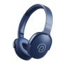 Ptron Studio W/ 60Hrs Playtime, Wireless Over-Ear Headphones With Hd Mic, Immersive Sound, 40Mm Drivers, Bluetooth V5.4, Dual-Device Pairing, 3.5Mm Aux Port, Tf Card Slot & Type-C Fast Charging (Blue)