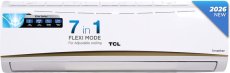 Tcl 2026 Model 1.5 Ton 5 Star Split Inverter 7 Step Convertible With Powerful And Fast Cooling, 4 Ways Swing, Blue Fin And Fungal Protection, Energy Saving, Silent Operation Ac(Tac-18Csd/Ev5Am, White)
