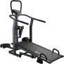 Fitkit By Cultsport Ft801 4 In 1 Multifunction For Men And Women For Home Gym, Manual Non Motorized Treadmill (Max Weight:100 Kg)