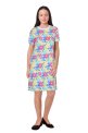 Allen Solly Girls Dresses Blue-Pink