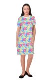 Allen Solly Girls Dresses Blue-Pink