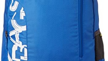 Skybags Casual Backpack 28L, 2 Main Compartments, Bottle Pocket, Front Pocket, Padded Shoulder Straps | Azure | Brat