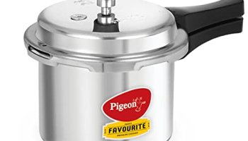 Pigeon By Stovekraft Favourite Outer Lid Non Induction Aluminium Pressure Cooker, 3 Litres