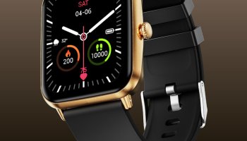 Fire-Boltt Ninja Calling Pro 42.9Mm (1.69) Bluetooth Calling Smartwatch Ai Voice Assistant Smartwatch(Gold Black Strap, Free Size)