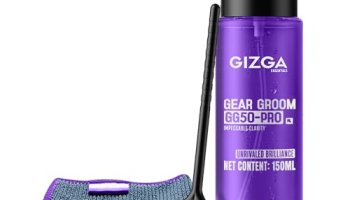 Gizga Pro Series 3-In-1 Cleaning Kit – 150Ml Cleaning Spray, Microfiber Cloth & Cleaning Brush| Safe Screen Cleaner For Laptop, Pc, Smartphone, Tablet, Dslr Camera Lens, Binocular, Keyboard, Gadgets