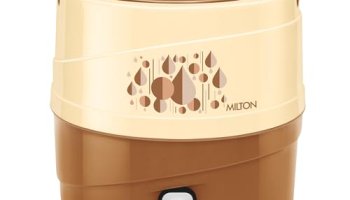 Milton Kool Rover 7 Water Jug Pu Insulated, 5.3 Litres, Bpa Free, Leak Proof & Portable Jug, Sturdy Handles, Ideal For Travel, Picnic, Offices, Shops, Brown