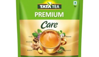 Tata Tea Premium Care Black Tea 1Kg, Delicious Tea With Goodness Of Tulsi, Mulethi, Ginger, Brahmi & Elaichi, Trusted Quality Tea, Loose Leaves