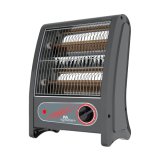 Rr Signature Ecoheat Quartz Room Heater 800 Watt | Low Power Consumption | Tip-Over Protection | 2 Heating Rods For Quick Heating | Cool Touch Body| Isi Certified | 2 Year Warranty
