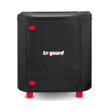 Livguard Inverter Battery Trolley With Protective Covered Box, Ideal For Home Inverter & Battery With 100 Kg Load Capacity – Black