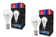 Havells 8.5W Led Emergency Bulb | Shatter Resistant |Cool Day White (6500K) | B22 Led Bulb Base | Inverter Bulb For Home,4 Hours Battery Back Up| Li-Ion Battery | Over Charging Protection (Pack Of 2)