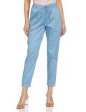 Amazon Brand – Symbol Women’S Relaxed Joggers (Sym-Aw22Wtr-804_Lt Blue_S)