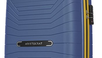 Aristocrat Carnival Pro Polypropylene | Trolley Bag With Tsa Lock Cabin Suitcase 8 Wheels – 22 Inch