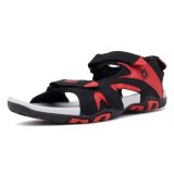 Sparx Men’S Ss0453G Black Red Sandal 9 (Ss0453Gbkrd0009)