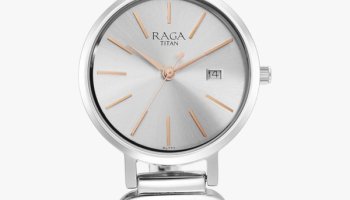 Titan 2669Sm01-Dl777-Raga Viva 5 Phase Ii Analog Watch  – For Women